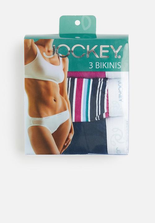 Jockey - 3 pack printed bikini - multi 