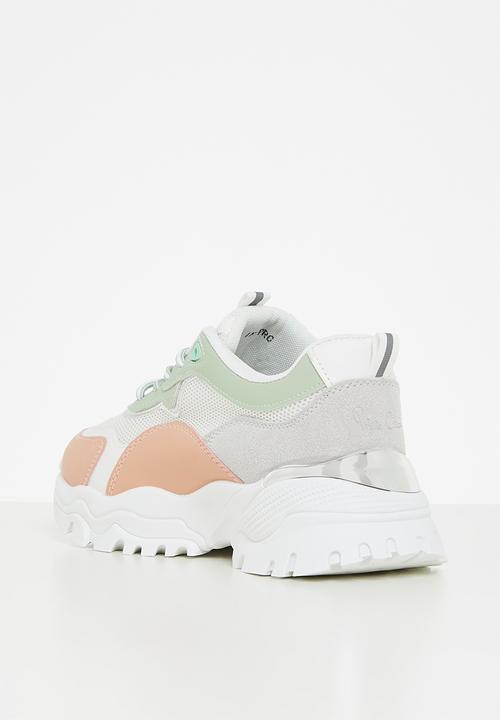 Pierre Cardin - Ironhide sneaker - white & green