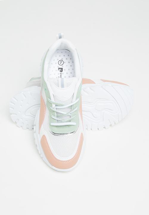 Pierre Cardin - Ironhide sneaker - white & green
