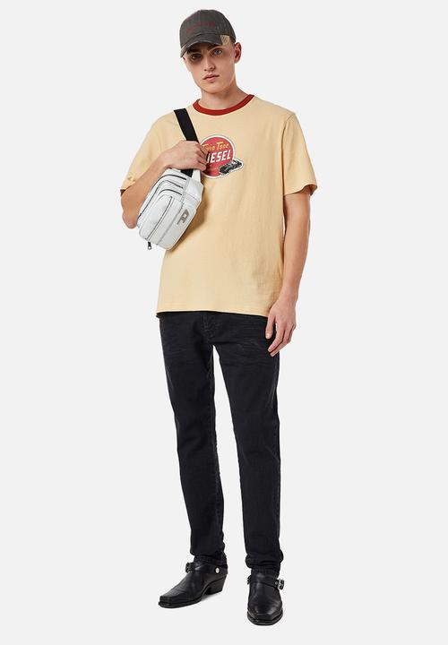 Diesel  - T-just-c12 short sleeve tee - stone