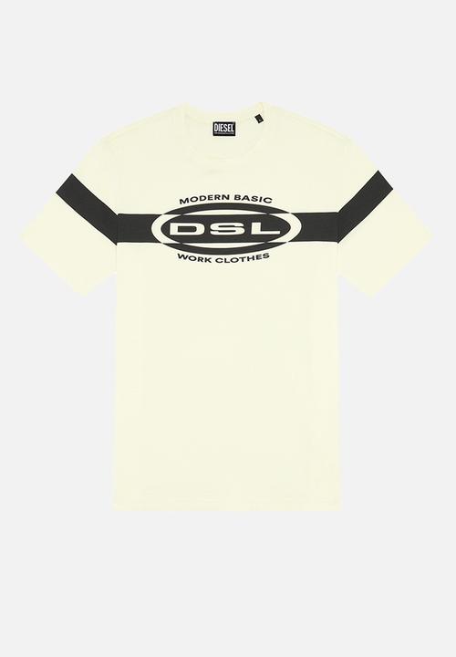 Diesel  - T-just-hs1 short sleeve tee - yellow