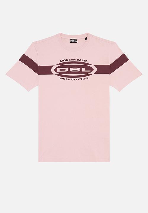 Diesel  - T-just-hs1 short sleeve tee - pink