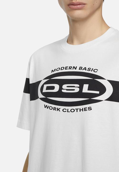 Diesel  - T-just-hs1 short sleeve tee - white