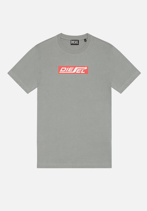 Diesel  - T-diegor-hs1 short sleeve tee - charcoal