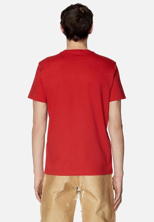 Diesel  - T-diegor-hs1 short sleeve tee - red