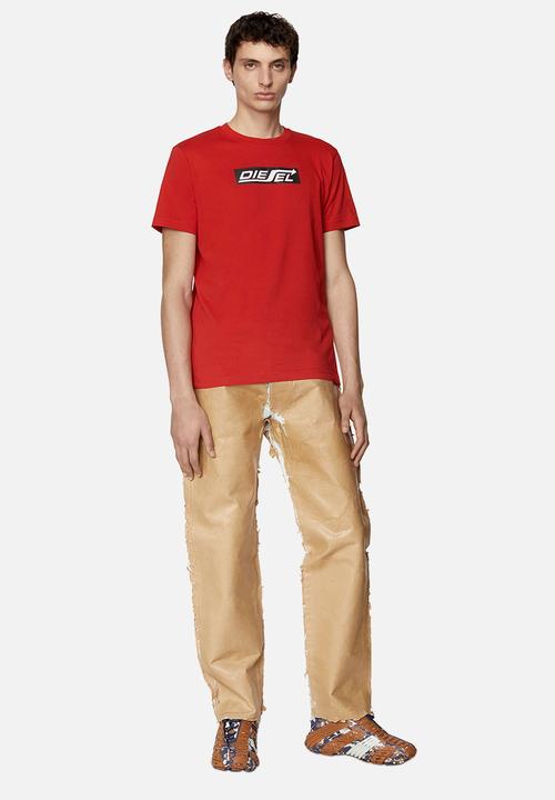 Diesel  - T-diegor-hs1 short sleeve tee - red