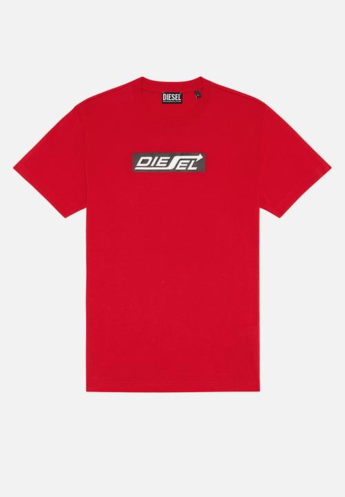 Diesel  - T-diegor-hs1 short sleeve tee - red