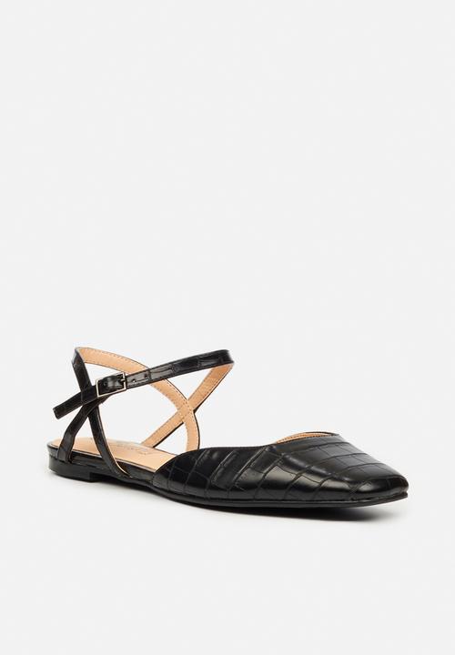 Butterfly Feet - Alina 1 ankle tie ballet - black
