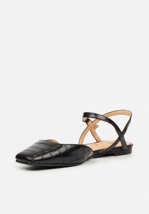Butterfly Feet - Alina 1 ankle tie ballet - black