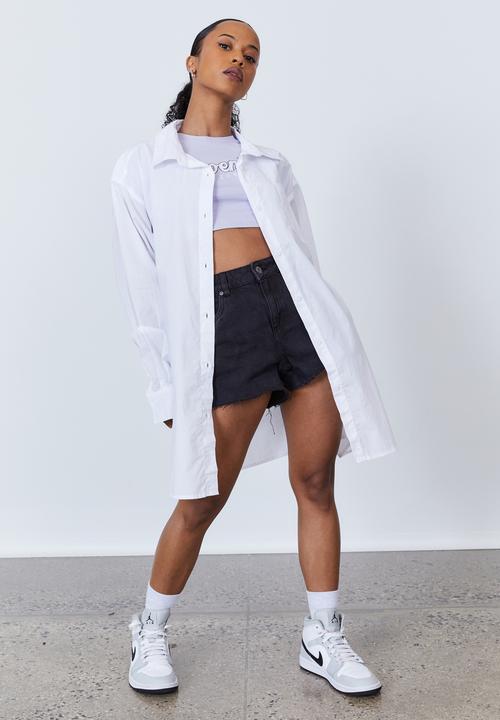 Factorie - Oversized shirt - white