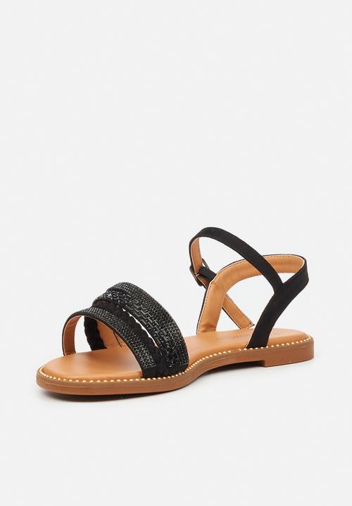 Butterfly Feet - Cora 1 slingback sandal - black