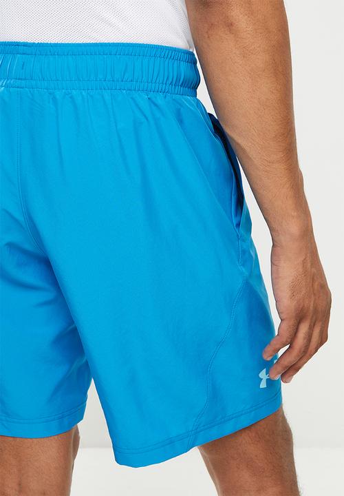 Under Armour - UA Woven Graphic Wordmark shorts - cruise blue