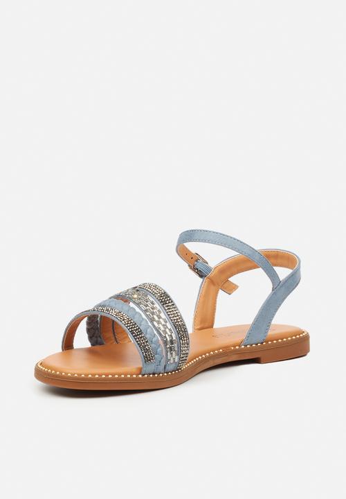 Butterfly Feet - Cora 1 slingback sandal - blue
