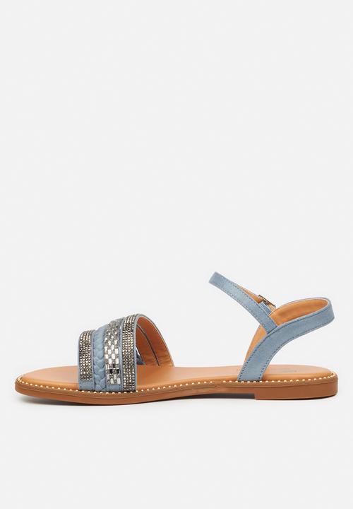 Butterfly Feet - Cora 1 slingback sandal - blue