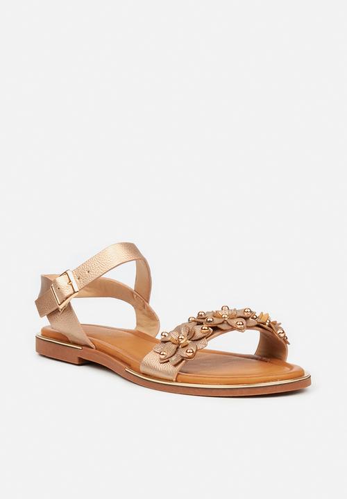 Butterfly Feet - Dahlia 2 slingback sandal - rose gold