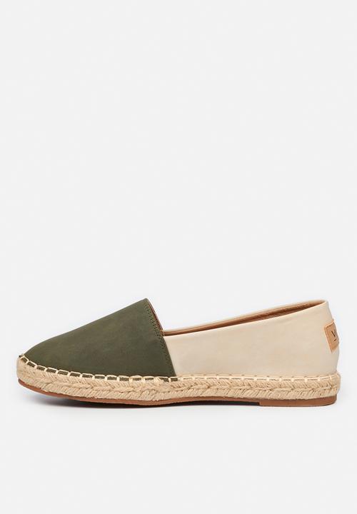 Viabeach - Espa 4 espadrille - olive combo