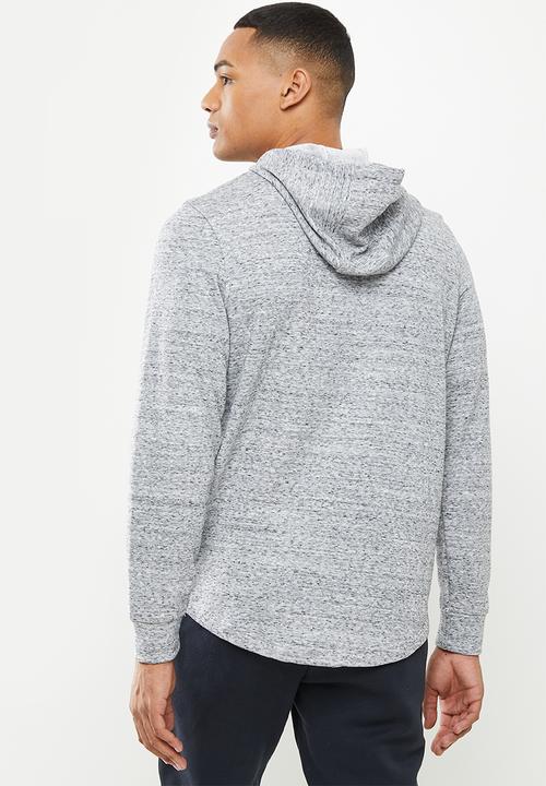 Under Armour - Ua rival terry logo hoodie - grey