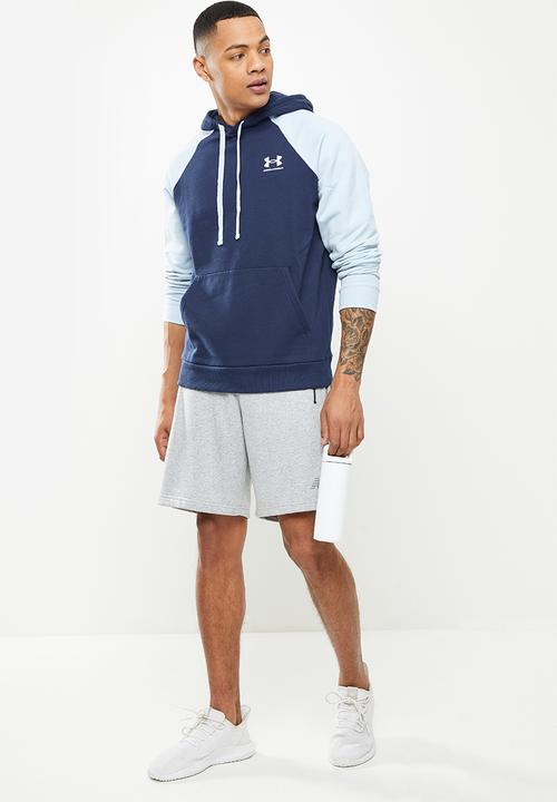 Under Armour - Ua rival flc colorblock hd - academy & breaker blue