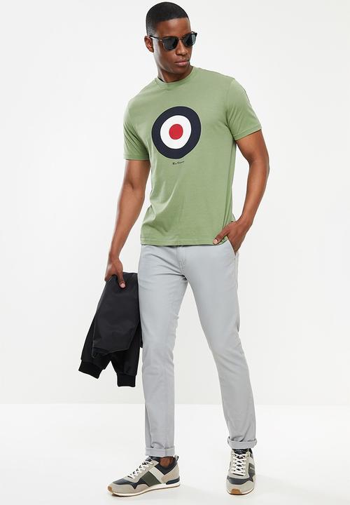 Ben Sherman - Target tee shirt - pale khaki