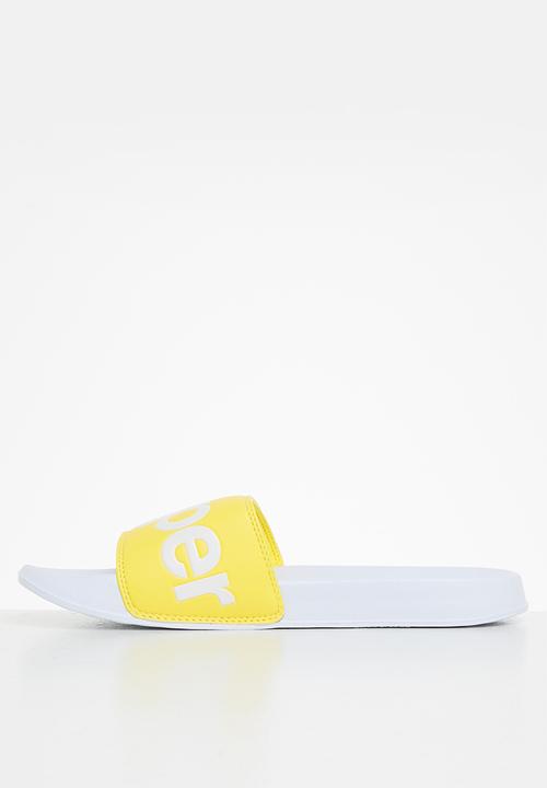 Superdry. - Pool slider - yellow