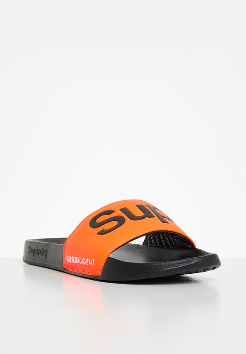 Superdry. - Pool slider - orange