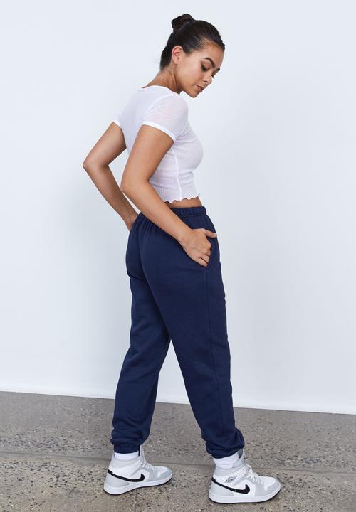 Factorie - Super slouchy trackpant - dark berry
