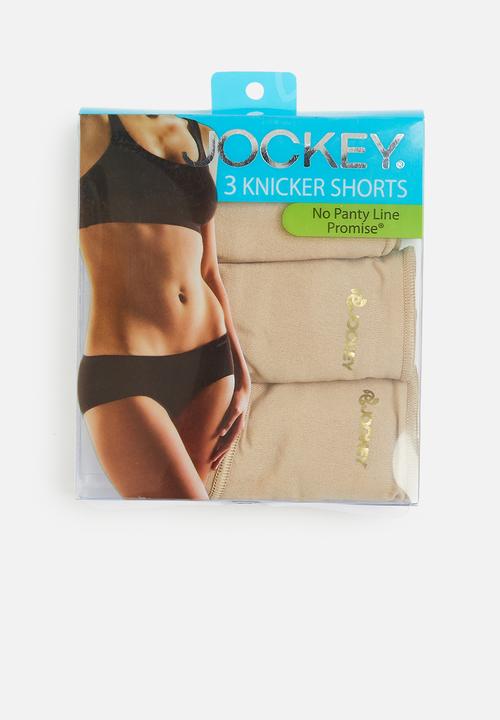 Jockey - 3 Pack npl knicker - beige