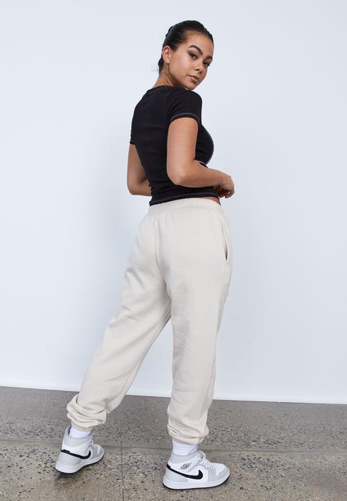 Factorie - Super slouchy trackpant - light stone