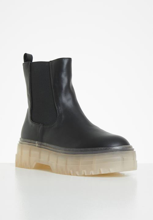 Z_Code_Z - Mila chunky chelsea boot - black
