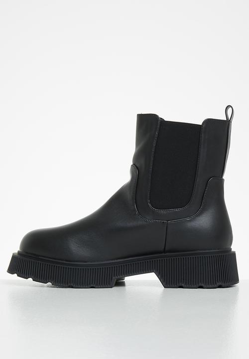Z_Code_Z - Harper chunky chelsea boot - black
