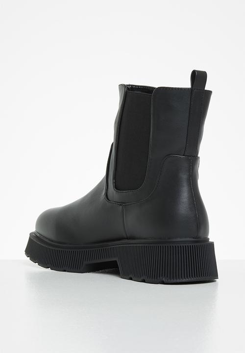Z_Code_Z - Harper chunky chelsea boot - black
