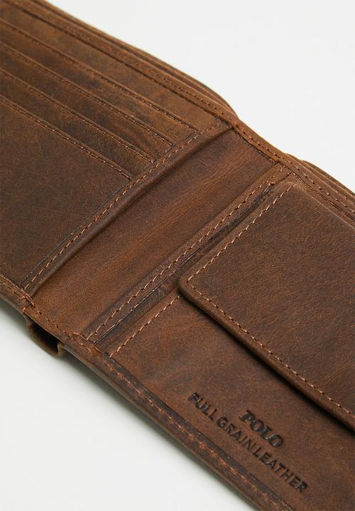 POLO - Billfold with coin section  - hamada