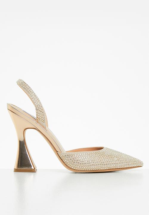 Zira Slingback Heel Rose Gold Steve Madden Heels Superbalist Com