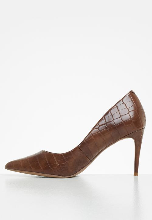 Steve Madden - Lillie court heel - brown 