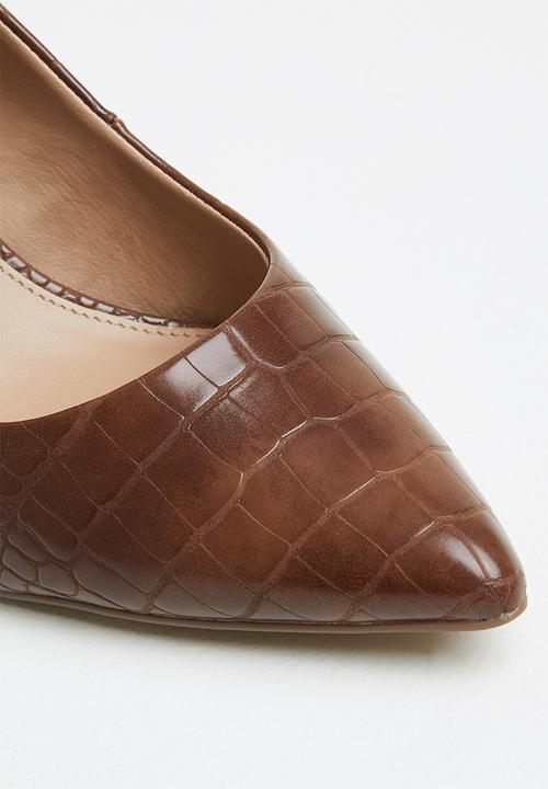 Steve Madden - Lillie court heel - brown 