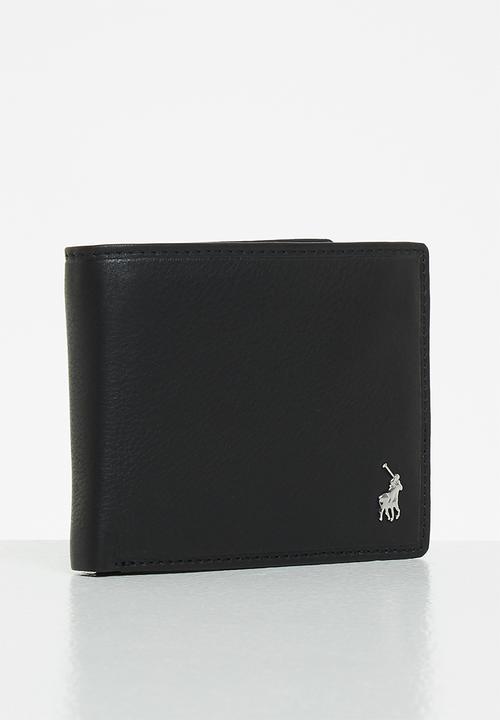POLO - Small multicard & coin wallet - black