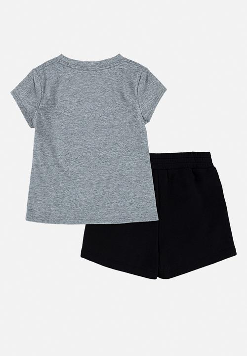 Nike - Nkg wildflower short set - black & Grey 