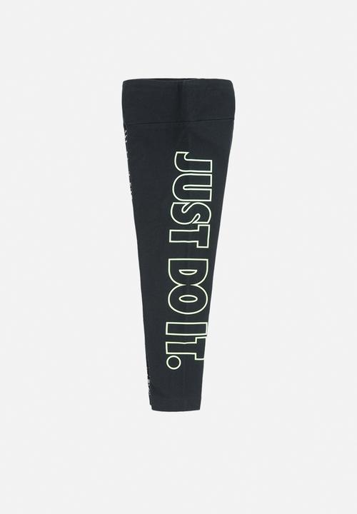 Nike - Nkg splatter grapjic legging - black