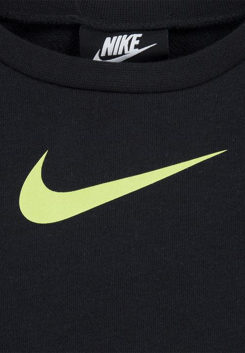 Nike - Nkg splatter crew sweatshirt - black