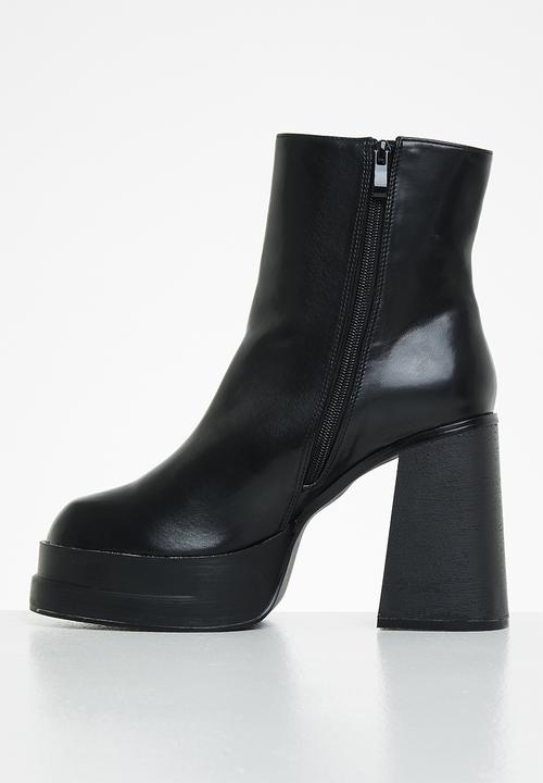 Z_Code_Z - Nor platform ankle boot - black 