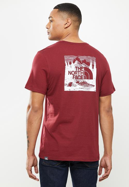The North Face - M short sleeve redbox celebration tee - red