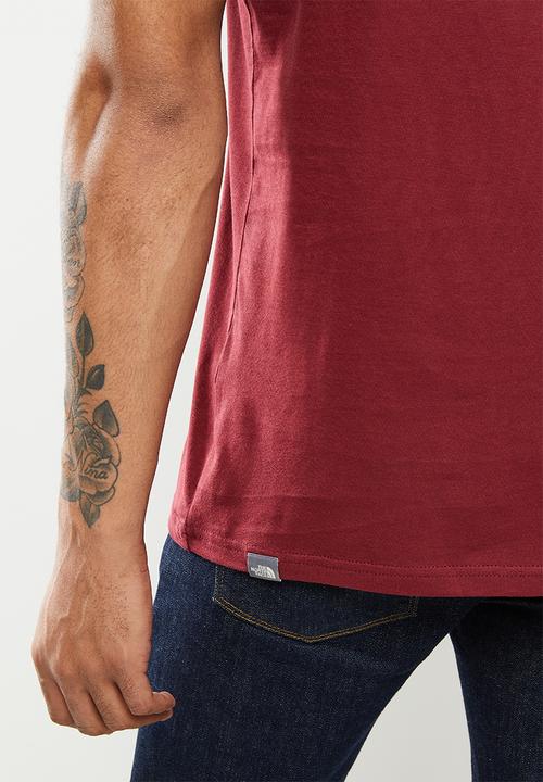 The North Face - M short sleeve redbox celebration tee - red