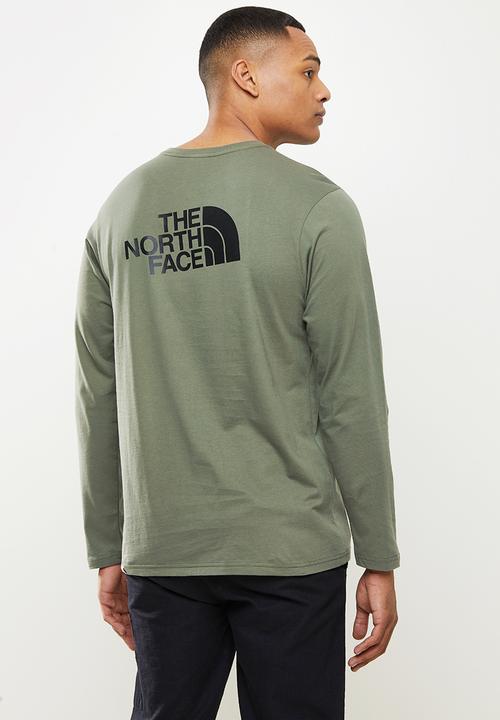 The North Face - M long sleeve easy tee - thyme