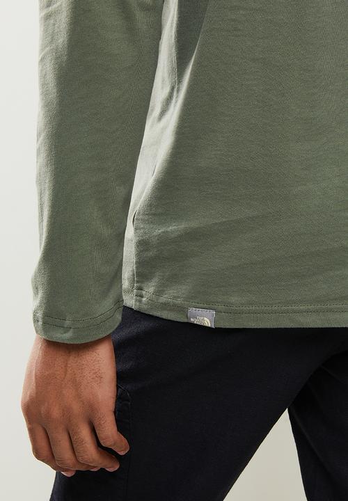 The North Face - M long sleeve easy tee - thyme
