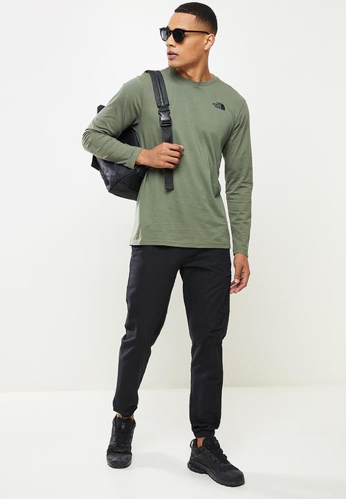 The North Face - M long sleeve easy tee - thyme