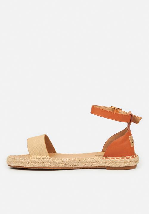 Viabeach - Espa 40 ankle tie espadrille sandal - neutral combo