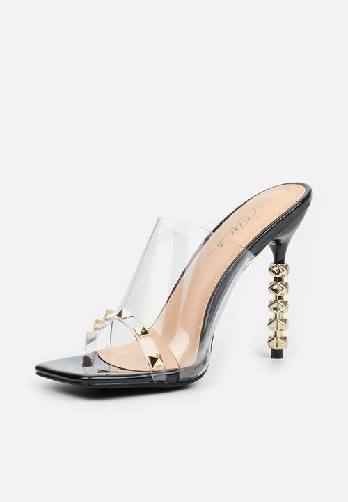 Miss Black - Geo1 mule heel - black