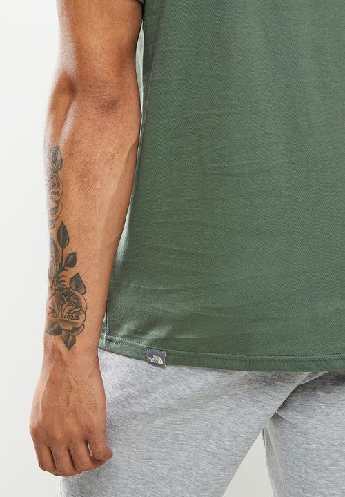 The North Face - M short sleeve redbox celebration tee - thyme