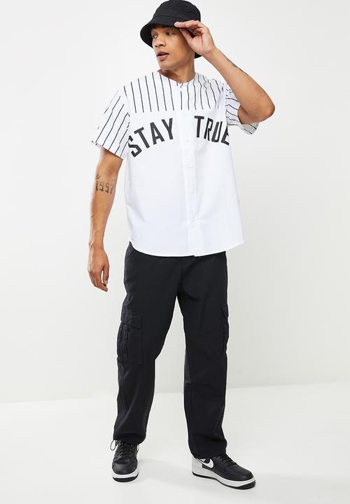 Lonsdale - Stay true short sleeve shirt - white