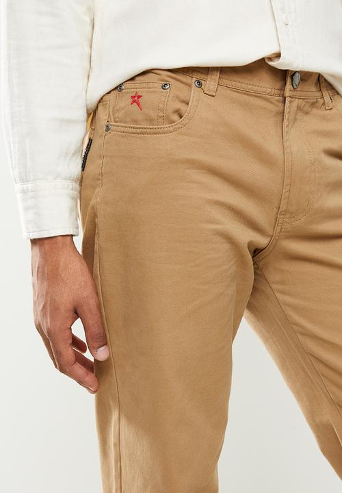 SOVIET - M voyager-r 3 #5  basic 5pkt chino - khaki